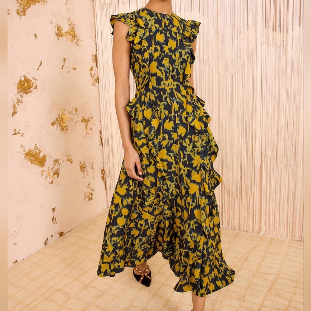 Ulla Johnson Flo Sleeveless Midi Dres